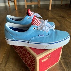 Vans Era Alaskan blue mens size 7.5 or womens size 9.0 sneakers